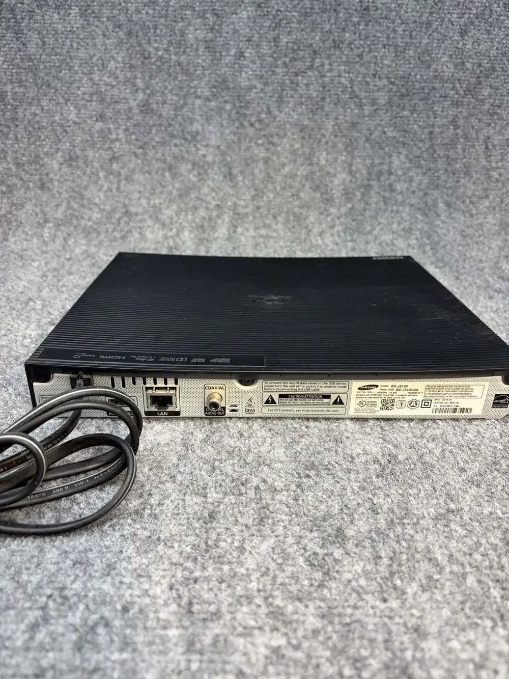 Samsung BD-J5100 Smart Curved Blu-Ray Player * No Remote - Tested Works